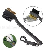 New Double Sides Golf Cleaning Cleaner Brush for woods irons Clubs with ... - $186.88 MXN