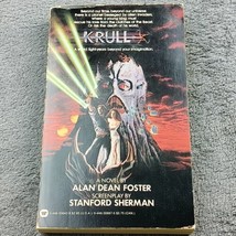 KRULL by Alan Dean Foster 1983 Warner illustrated movie tie in paperback 1st - $10.97