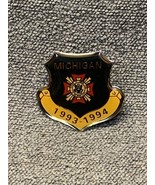 NEW VFW Michigan 1993-1994 Lapel Pin KG JD Veterans Foreign Wars Military - $16.29 CAD