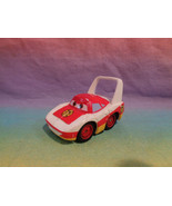 Disney Pixar Cars Mini Plastic Plymouth Red White Car - £2.58 GBP