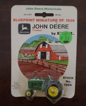 Ertl Blueprint Miniature 1939 John Deere 1/64 Scale Factory Sealed - $51.43
