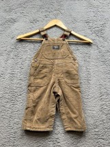 OshKosh Kids Flannel Lined Overalls Size 9m - £7.77 GBP