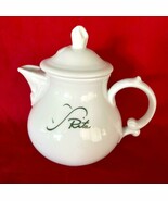 Vintage Hotel Rita 2 Cup White Teapot Hutschenreuther Germany - $15.83