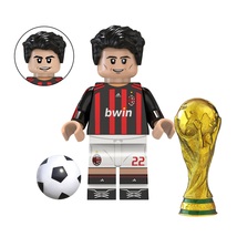 Ricardo Kaka Brazilian Famous Football Player Lego Compatible Minifigure... - $3.49