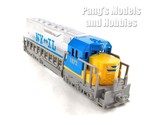 7 Inch Freight Locomotive Train NY - IL 1/120 Scale Diecast Model BLUE -... - $18.80