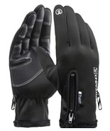 THEYANCH ~ Size LARGE ~ Black ~ Waterproof ~ Thermal ~ Touchscreen ~ Gloves - £17.83 GBP