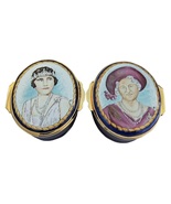 Crummles Enamels Queen Mother 100th Portrait Set LE 500 - $239.31 CAD