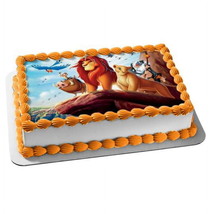 The Lion King Simba Edible Cake Topper Image - $265.52 MXN