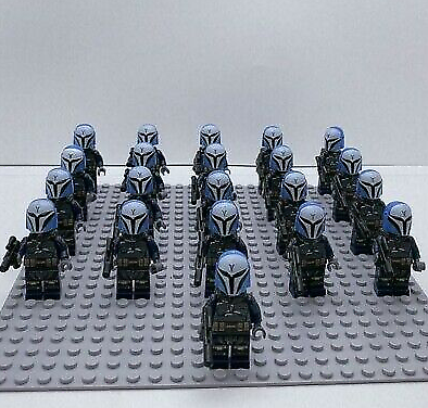 21Pcs/set Mandalorian Troopers Star Wars Clone Wars Minifigures Collection Toys