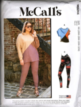 McCall&#39;s M8244 Misses 26W to 32W Top, Hoodie and Leggings Uncut Sewing Pattern - £11.70 GBP
