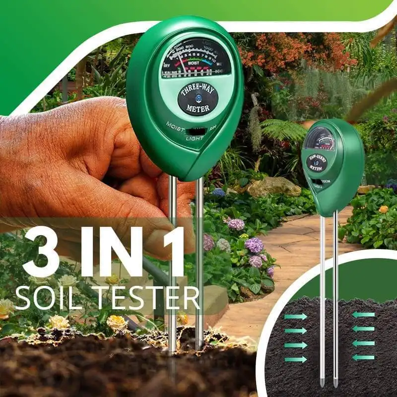 PH Tester Meter Soil Moisture Humidity Meter light Light Monitor Hydroponics Flo - £167.57 GBP
