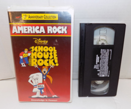 Schoolhouse Rock! America Rock 25th Anniversary VHS 1998 Clam Shell - £5.37 GBP