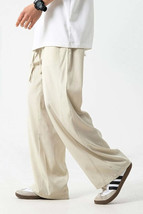 Men&#39;s Drawstring Wide Leg Pants - $24.49