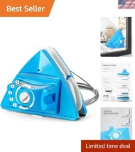 Magnetic Window Cleaner Wiper with 5 Adjustable Levels for All Glass Thi... - $70.49