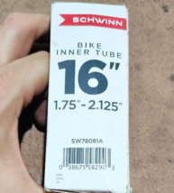 Bike Inner Tube 16&quot; 1.75&quot;-2.125&quot; Schwinn SW78081A - $9.89