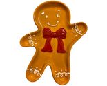 13”x10.5” Gingerbread Man Christmas/Holiday Serving Dish—NEW—SHIPS IN 24... - $18.69
