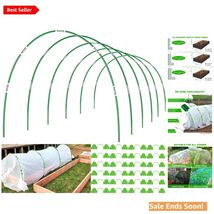 Flexible Greenhouse Support Hoops - 36pcs for Raised Beds with 24 Clips ... - $48.46