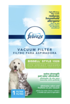 Febreze Vacuum Filter, Bissell Style 1526, Extra Strength, Pet Odor Eliminator - £15.14 GBP