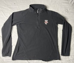 Boxercraft Pullover Men’s XL Gray Wisconsin Badgers 1/4 Zip Shirt Long S... - $20.00