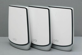 NETGEAR Orbi RBK853 AX6000 Tri-Band Mesh Wi-Fi 6 System (Set of 3)  image 2