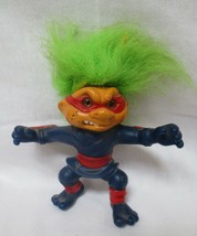 Hasbro Battle Troll Ninja  Green hair 5&quot; - £8.06 GBP