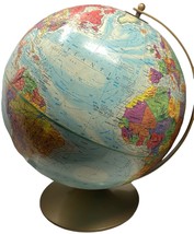 Vintage Replogle Globe World Nation Series 12 inch Decor Education 1983-85 - £27.12 GBP