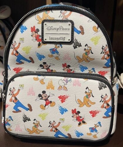 Disney Parks Mickey Mouse and Friends Loungefly Mini Backpack NWT - $132.99