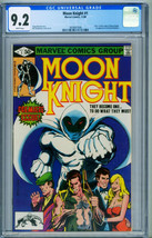 Moon Knight #1 Cgc 9.2 1st Issue - 1988-MARVEL 3839047006 - $196.91