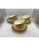 Set of 6 Rosenthal DUCHESS Ivory Cups &amp; Saucers - $182.55 CAD