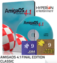 AmigaOS 4.1 Final Edition and Amiga Forever 9 Plus with C64 Forever Edition - £31.17 GBP