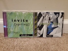 Lot of 2 Eddie Bauer Promo CDs: Invite Spring, Tropical Nights - £6.67 GBP