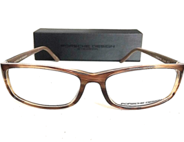 New PORSCHE DESIGN P 8243 P8243 B 54mm Rx Havana Men’s Eyeglasses Frame Italy - £149.41 GBP