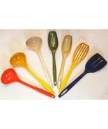 VTG Plastic Kitchen Utensil CHOICE Foley Slotted Serving Spoon Fork Ladl... - £13.58 GBP