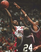 Jason Terry Arizona Wildcats autographed basketball 8x10 photo proof COA..... - £43.51 GBP