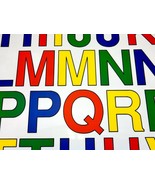 Window Clings ~ Large Upper Case Letters, 49 Educational Static Cling St... - €7,56 EUR