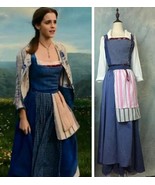 Beauty and the Beast 2017 Belle Daily Dress, Belle Dailey Costume - £117.18 GBP