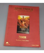 STAR TREK II WRATH OF KHAN ORIGINAL MOVIE SCRIPT Screenplay Première 1994 - $28.98