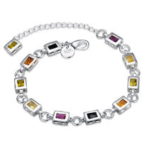 Best wholesale 925 sterling Silver - Bracelet charms zircon crystal for wedding - £4.33 GBP