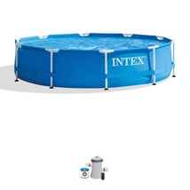 Above Ground Swimming Pool Set: 10ft x 30in – Includes 330 GPH Cartridge... - $9,304.99 MXN