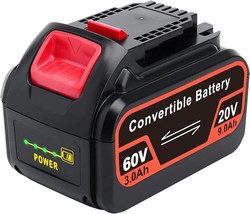 Replacement Battery For The Chaunven 9.0Ah 20V, 60V, And 120V Dcb606 And... - £51.76 GBP