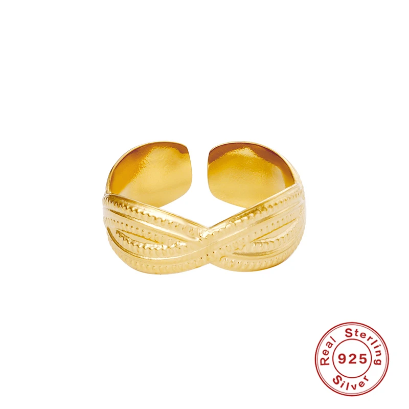 R 18k gold plated 925 silver finger rings for women luxury 2021 new s925 sterling plata thumb200