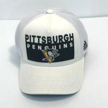 Authentic Pittsburgh Penguins Adidas NHL Adjustable Hat Cap NHL logo in back. - £15.57 GBP
