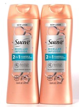 2 Suave 12.6 Oz Micellar Infusion 2 In 1 Shampoo &amp; Conditioner For All H... - £21.23 GBP