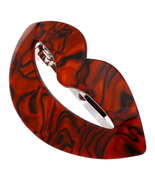 Paris CP2970 French Hair Barrette Clip for Girls, Handmade Kiss 3.5&quot; Red - $416.56 MXN