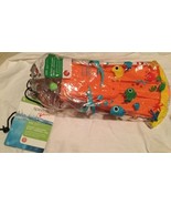 NEW SPEEDO DISCOVERY ORANGE MASK + SNORKEL + FIN KIDS DIVE SET SZ L/XL S... - £12.73 GBP