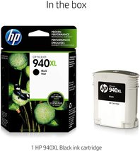 HP 940XL High Yield Black Original Ink Cartridge, C4906AN#140 image 2
