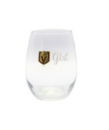 Las Vegas Golden Knights Girl Stemless Wine Glass 15 oz - $29.88 CAD