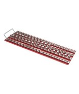 VIM Tools VIM Products 4 x 20-Clip Rails Socket Tray, Red - $124.85 CAD