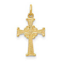 14k Celtic Cross Charm XR194 - £64.66 GBP