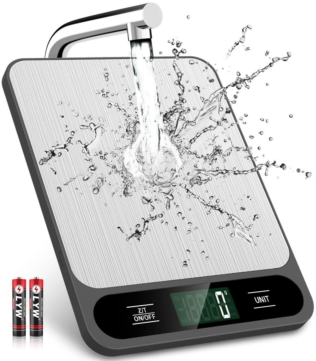 Mik-Nana Food Scale, 22Lb/10Kg Digital Kitchen Scale, Grams And Oz For B... - $29.96